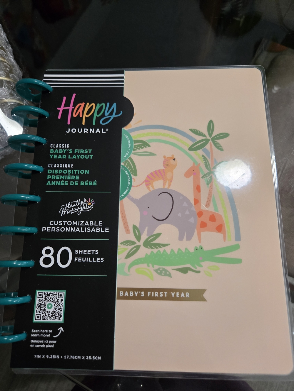 Happy Planner Hello Little One Baby - Classic Guided Baby's First Year Journal